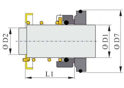 Mechanical seals for Fristam® pumps